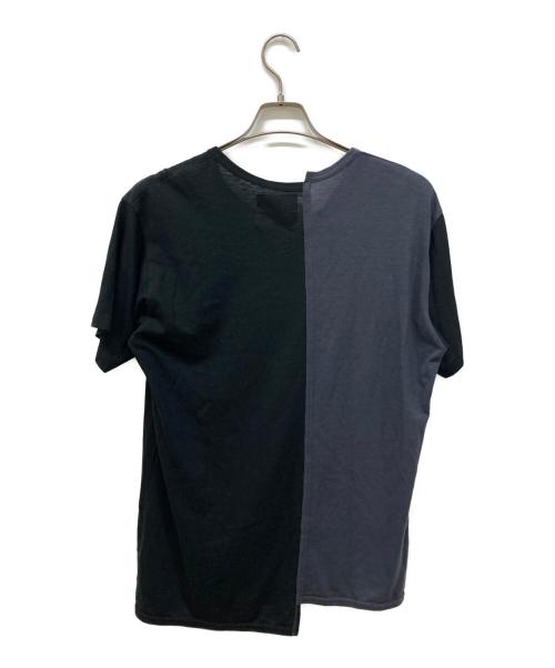 REGULATION Yohji Yamamoto（レギュレーションヨウジヤマモト）REGULATION Yohji Yamamoto (レギュレーションヨウジヤマモト) アシンメトリーTシャツ ブラック サイズ:3の古着・服飾アイテム