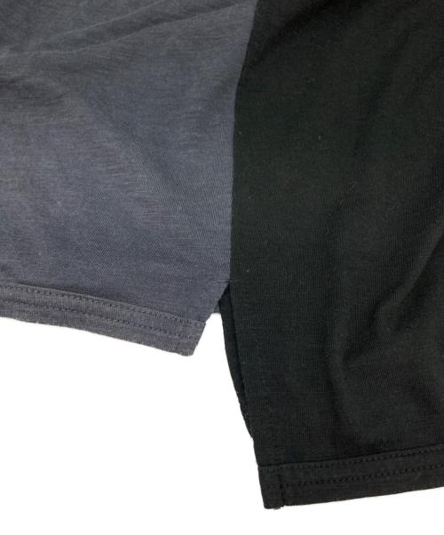 REGULATION Yohji Yamamoto（レギュレーションヨウジヤマモト）REGULATION Yohji Yamamoto (レギュレーションヨウジヤマモト) アシンメトリーTシャツ ブラック サイズ:3の古着・服飾アイテム