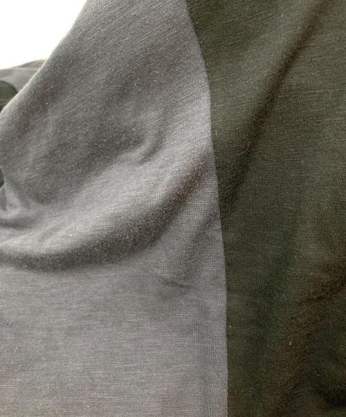 REGULATION Yohji Yamamoto（レギュレーションヨウジヤマモト）REGULATION Yohji Yamamoto (レギュレーションヨウジヤマモト) アシンメトリーTシャツ ブラック サイズ:3の古着・服飾アイテム