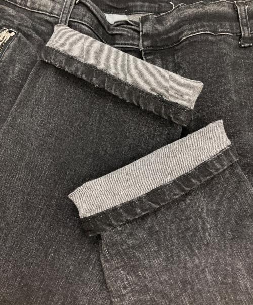 BALMAIN（バルマン）BALMAIN (バルマン) バイカーデニムパンツ ブラック サイズ:34の古着・服飾アイテム