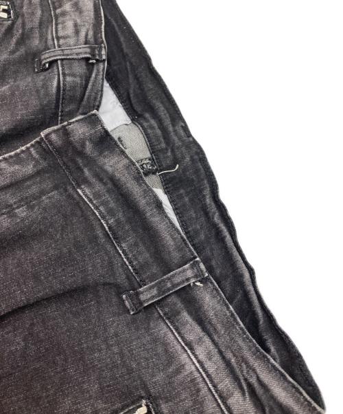 BALMAIN（バルマン）BALMAIN (バルマン) バイカーデニムパンツ ブラック サイズ:34の古着・服飾アイテム