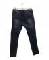 BALMAIN (バルマン) バイカーデニムパンツ ブラック サイズ:34：15000円