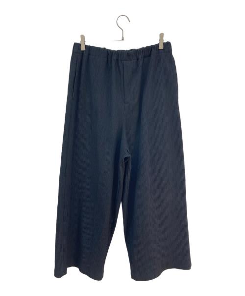 plantation（プランテーション）plantation (プランテーション) プリーツパンツ ブラック サイズ:XLの古着・服飾アイテム