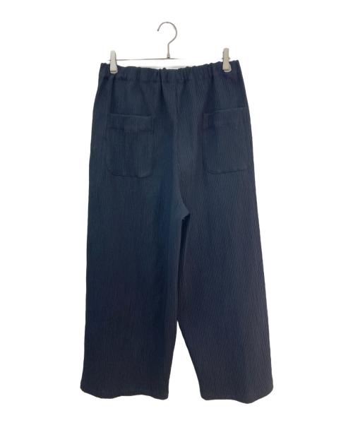plantation（プランテーション）plantation (プランテーション) プリーツパンツ ブラック サイズ:XLの古着・服飾アイテム