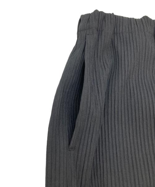plantation（プランテーション）plantation (プランテーション) プリーツパンツ ブラック サイズ:XLの古着・服飾アイテム