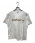 Burberry's（バーバリーズ）の古着「ノバチェックロゴTシャツ」｜ホワイト