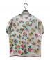 LEONARD FASHION (レオナールファッション) フラワープリントボウタイTシャツ ホワイト サイズ:Ⅿ：9000円