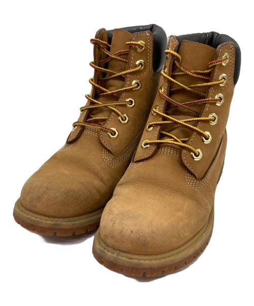 Timberland（ティンバーランド）Timberland (ティンバーランド) イエローブーツ ブラウン サイズ:23.5㎝の古着・服飾アイテム