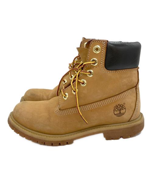 Timberland（ティンバーランド）Timberland (ティンバーランド) イエローブーツ ブラウン サイズ:23.5㎝の古着・服飾アイテム