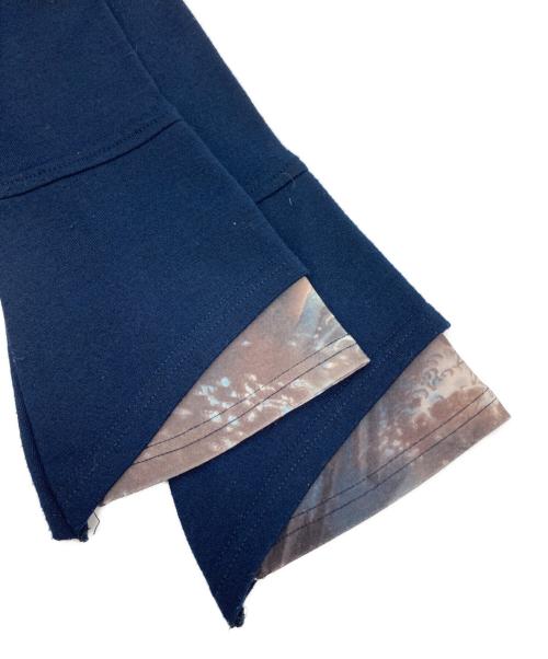 hikozoh（ヒコゾウ）hikozoh (ヒコゾウ) OZZON (オッズオン) カットソー ネイビー サイズ:FREEの古着・服飾アイテム
