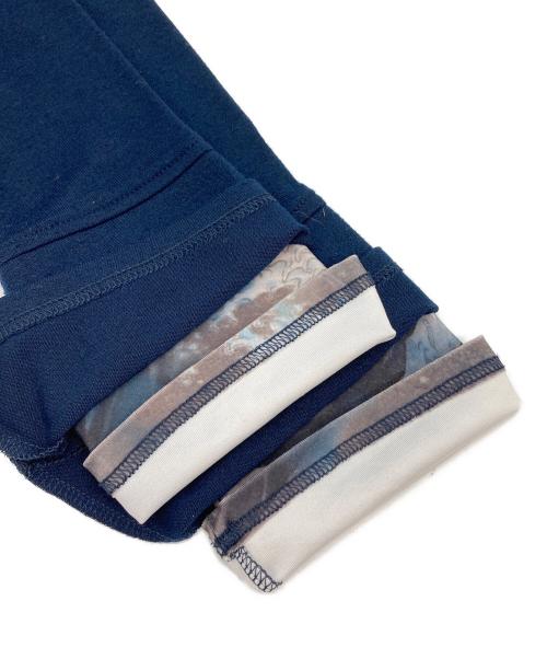 hikozoh（ヒコゾウ）hikozoh (ヒコゾウ) OZZON (オッズオン) カットソー ネイビー サイズ:FREEの古着・服飾アイテム