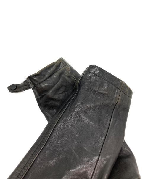 ALL SAINTS（オールセインツ）ALL SAINTS (オールセインツ) CONROY LEATHER BIKER JACKET/ラムレザージャケット ブラック サイズ:Sの古着・服飾アイテム