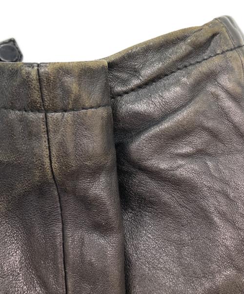 ALL SAINTS（オールセインツ）ALL SAINTS (オールセインツ) CONROY LEATHER BIKER JACKET/ラムレザージャケット ブラック サイズ:Sの古着・服飾アイテム