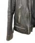 中古・古着 ALL SAINTS (オールセインツ) CONROY LEATHER BIKER JACKET/ラムレザージャケット ブラック サイズ:S：18000円