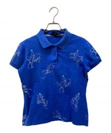 RALPH LAUREN（ラルフローレン）の古着「ポロシャツ」｜ブルー