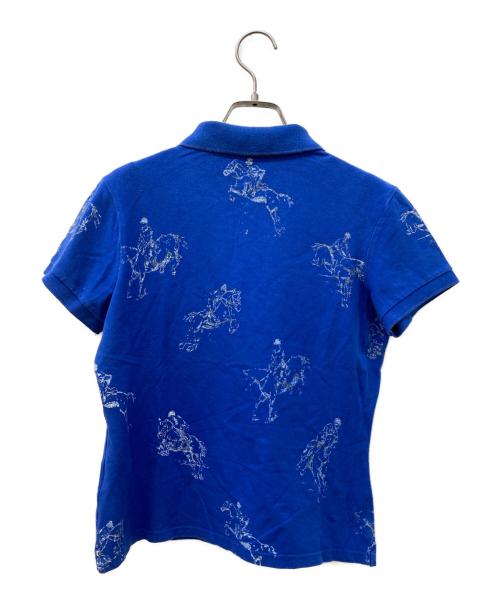 RALPH LAUREN（ラルフローレン）RALPH LAUREN (ラルフローレン) ポロシャツ ブルー サイズ:XLの古着・服飾アイテム