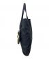 ANYA HINDMARCH (アニヤ・ハインドマーチ) ペンギンエコバッグ ブラック：7000円