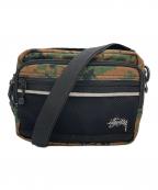 stussyステューシー）の古着「Digi Camo Shoulder Bag/ショルダーバッグ」｜カーキ