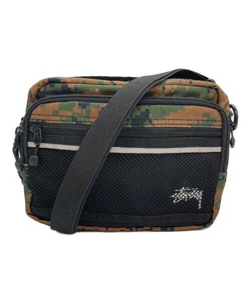 stussy（ステューシー）stussy (ステューシー) Digi Camo Shoulder Bag/ショルダーバッグ カーキの古着・服飾アイテム