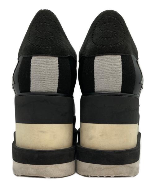 STELLA McCARTNEY（ステラマッカートニー）STELLA McCARTNEY (ステラマッカートニー) エリススターズ プラットフォームシューズ ブラック サイズ:37の古着・服飾アイテム