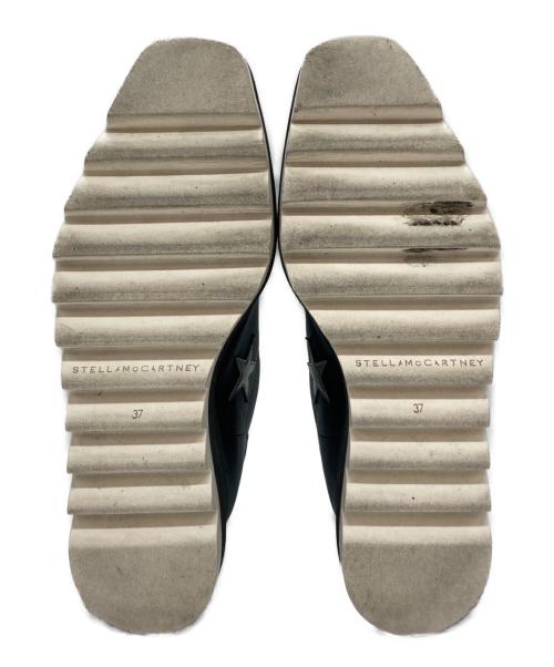 STELLA McCARTNEY（ステラマッカートニー）STELLA McCARTNEY (ステラマッカートニー) エリススターズ プラットフォームシューズ ブラック サイズ:37の古着・服飾アイテム