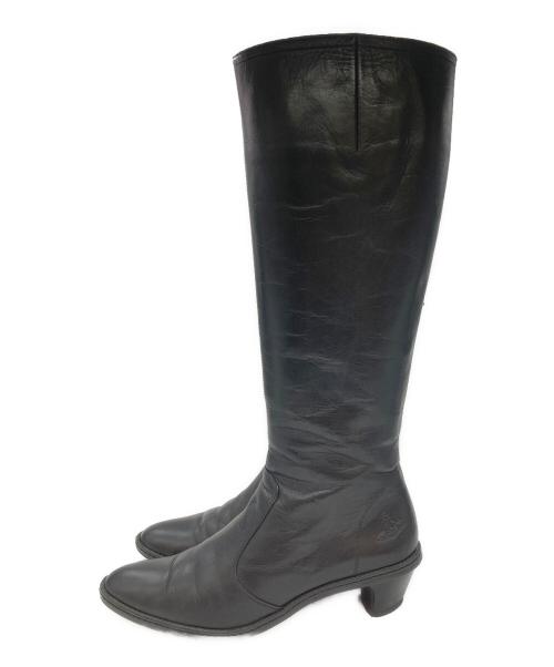 Vivienne Westwood（ヴィヴィアンウエストウッド）Vivienne Westwood (ヴィヴィアンウエストウッド) ロングブーツ ブラック サイズ:36の古着・服飾アイテム