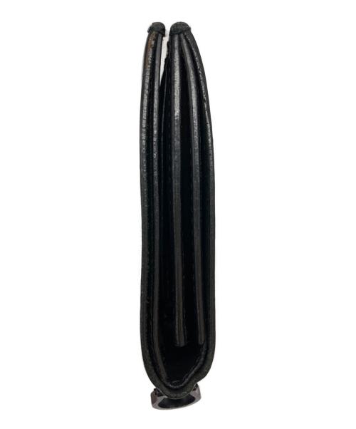 ISAMU KATAYAMA BACKLASH（イサムカタヤマ・バックラッシュ）ISAMU KATAYAMA BACKLASH (イサムカタヤマ・バックラッシュ) 2つ折り財布 ブラックの古着・服飾アイテム