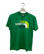 THE NORTH FACEザ ノース フェイス）の古着「プリントTシャツ」｜グリーン