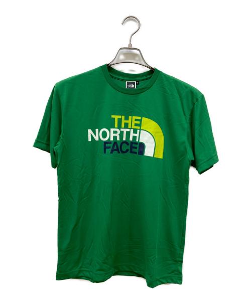 THE NORTH FACE（ザ ノース フェイス）THE NORTH FACE (ザ ノース フェイス) プリントTシャツ グリーン サイズ:Ⅿ 未使用品の古着・服飾アイテム