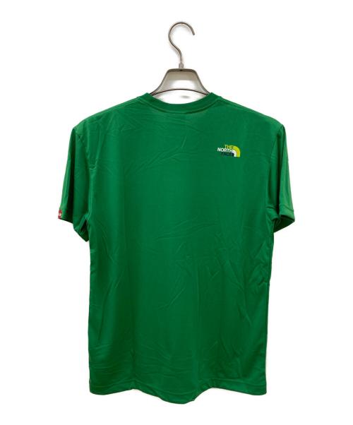 THE NORTH FACE（ザ ノース フェイス）THE NORTH FACE (ザ ノース フェイス) プリントTシャツ グリーン サイズ:Ⅿ 未使用品の古着・服飾アイテム