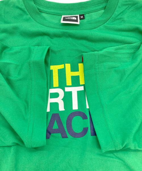 THE NORTH FACE（ザ ノース フェイス）THE NORTH FACE (ザ ノース フェイス) プリントTシャツ グリーン サイズ:Ⅿ 未使用品の古着・服飾アイテム