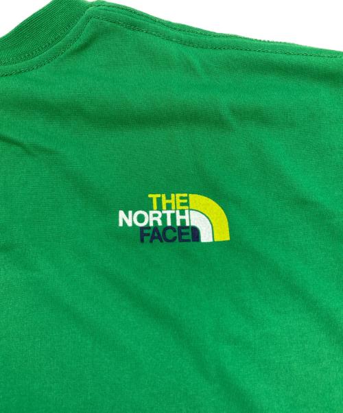THE NORTH FACE（ザ ノース フェイス）THE NORTH FACE (ザ ノース フェイス) プリントTシャツ グリーン サイズ:Ⅿ 未使用品の古着・服飾アイテム