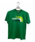 THE NORTH FACE（ザ ノース フェイス）の古着「プリントTシャツ」｜グリーン