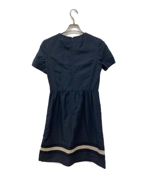 MARNI（マルニ）MARNI (マルニ) S/Sブラウスワンピース ネイビー サイズ:Ⅿの古着・服飾アイテム