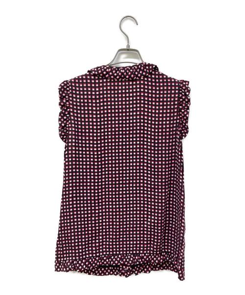 MARNI（マルニ）MARNI (マルニ) ノースリーブブラウス レッド サイズ:Ⅿの古着・服飾アイテム