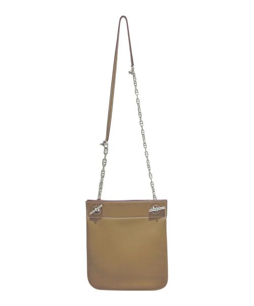 HERMES（エルメス）HERMES (エルメス) Pochette Clutches/ポッシュ クリティケス エトゥープの古着・服飾アイテム