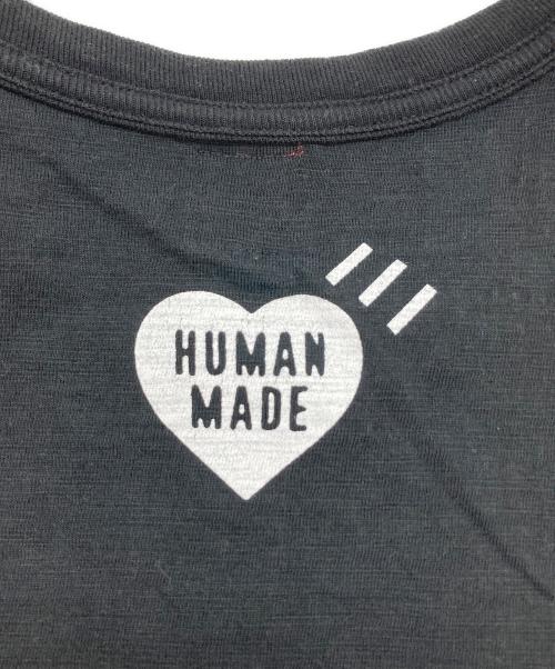 HUMAN MADE（ヒューマンメイド）HUMAN MADE (ヒューマンメイド) グラフィックTシャツ ブラック サイズ:Ⅼの古着・服飾アイテム