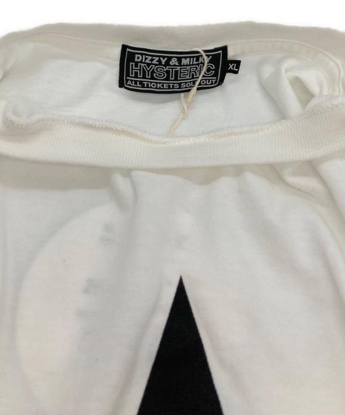 Hysteric Glamour（ヒステリックグラマー）Hysteric Glamour (ヒステリックグラマー) ガールプリントTシャツ ホワイト サイズ:XL 未使用品の古着・服飾アイテム