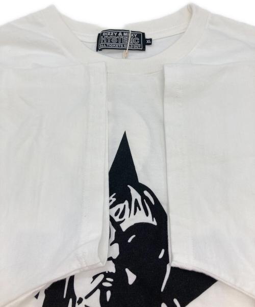 Hysteric Glamour（ヒステリックグラマー）Hysteric Glamour (ヒステリックグラマー) ガールプリントTシャツ ホワイト サイズ:XL 未使用品の古着・服飾アイテム