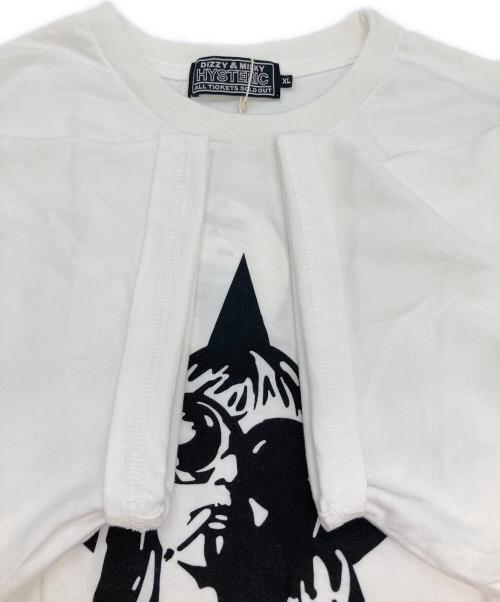 Hysteric Glamour（ヒステリックグラマー）Hysteric Glamour (ヒステリックグラマー) ガールプリントTシャツ ホワイト サイズ:XL 未使用品の古着・服飾アイテム