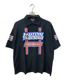 Hysteric Glamour（ヒステリックグラマー）の古着「HG PIT CREW シャツ/ポロシャツ」｜ブラック