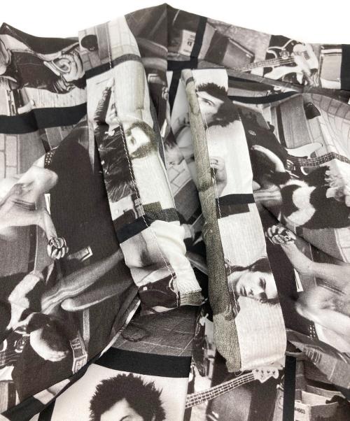 Hysteric Glamour（ヒステリックグラマー）Hysteric Glamour (ヒステリックグラマー) DENNIS MORRIS/SID 1977柄/オープンカラーシャツ グレー サイズ:L 未使用品の古着・服飾アイテム