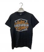 HARLEY-DAVIDSONハーレーダビッドソン）の古着「Tシャツ」｜ブラック