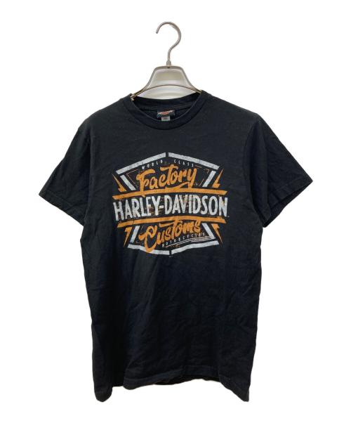 HARLEY-DAVIDSON（ハーレーダビッドソン）HARLEY-DAVIDSON (ハーレーダビッドソン) Tシャツ ブラック サイズ:Ｍの古着・服飾アイテム
