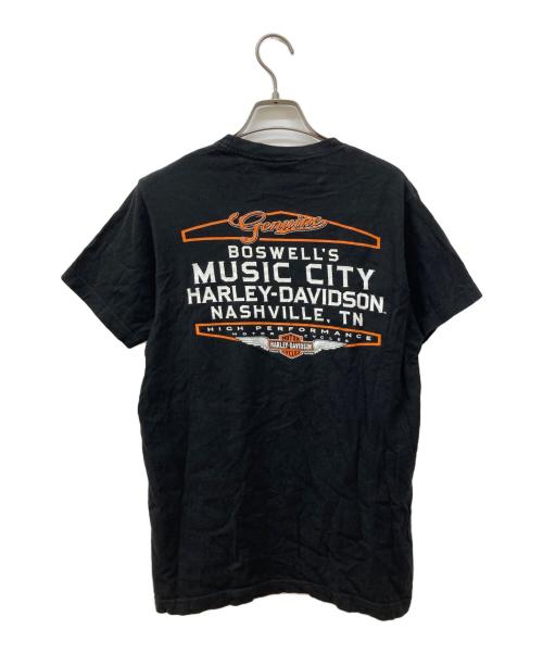 HARLEY-DAVIDSON（ハーレーダビッドソン）HARLEY-DAVIDSON (ハーレーダビッドソン) Tシャツ ブラック サイズ:Ｍの古着・服飾アイテム