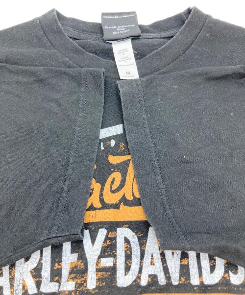 HARLEY-DAVIDSON（ハーレーダビッドソン）HARLEY-DAVIDSON (ハーレーダビッドソン) Tシャツ ブラック サイズ:Ｍの古着・服飾アイテム