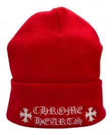 CHROME HEARTS（クロムハーツ）の古着「WOOL WATCH CAP/ニット帽」｜レッド
