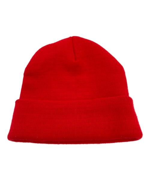 CHROME HEARTS（クロムハーツ）CHROME HEARTS (クロムハーツ) WOOL WATCH CAP/ニット帽 レッド サイズ:-の古着・服飾アイテム