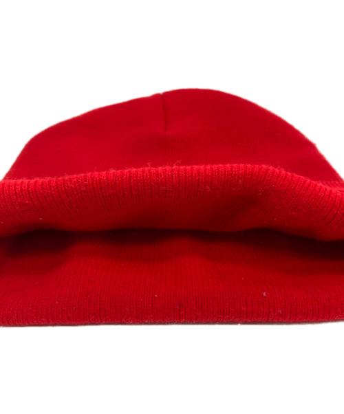CHROME HEARTS（クロムハーツ）CHROME HEARTS (クロムハーツ) WOOL WATCH CAP/ニット帽 レッド サイズ:-の古着・服飾アイテム