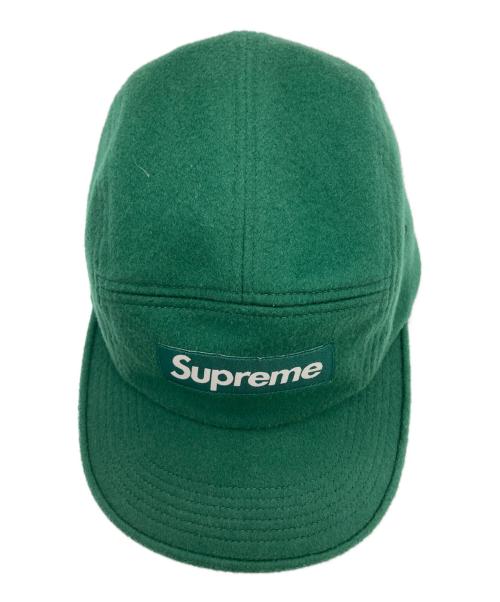 SUPREME（シュプリーム）SUPREME (シュプリーム) ウールキャンプキャップ グリーン サイズ:-の古着・服飾アイテム